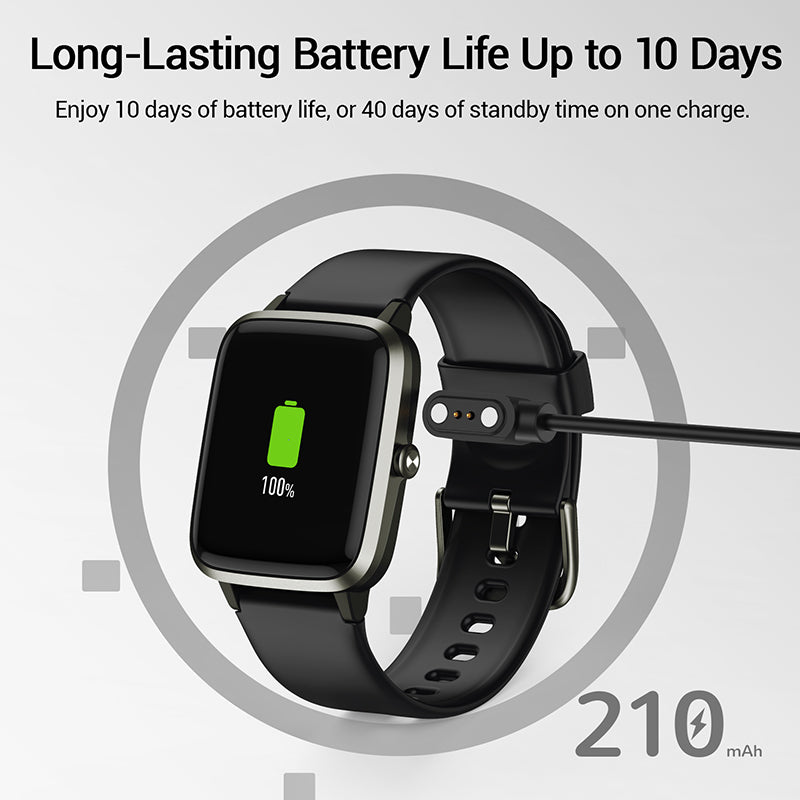LETSCOM ID205L Smart Watch – Fitness and Activity Tracking