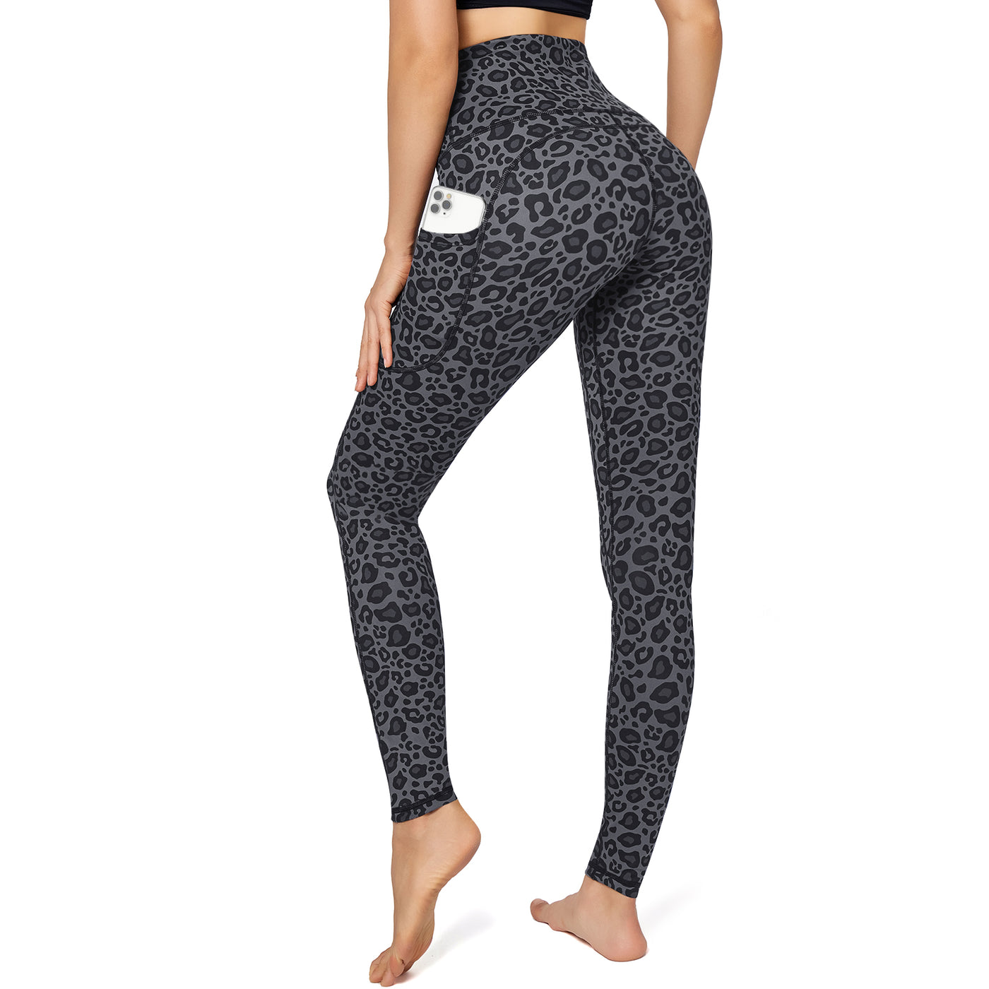 High Waisted Workout Leggings for Women, Letsfit ES4 Soft Yoga