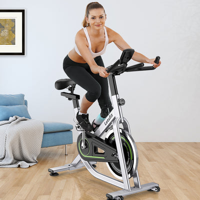 Letsfit Exercise Bike AE02 with LCD Monitor