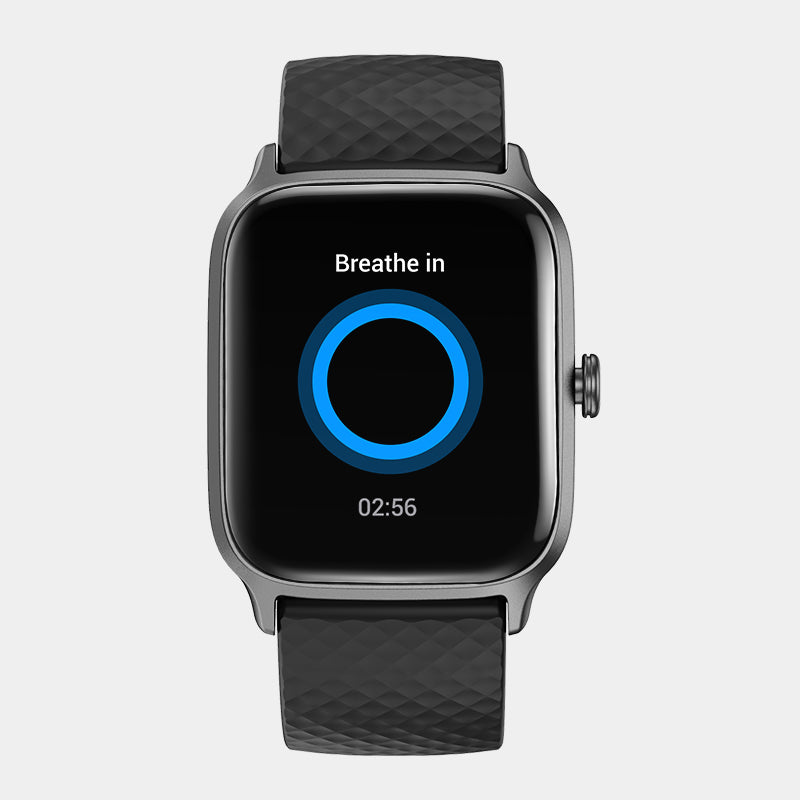 Letsfit Smartwatch and 2024 Fitness Tracker Blue+Black