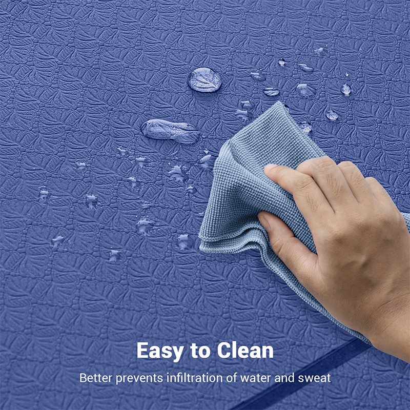easy to clean, better prevents infiltration of water and sweat